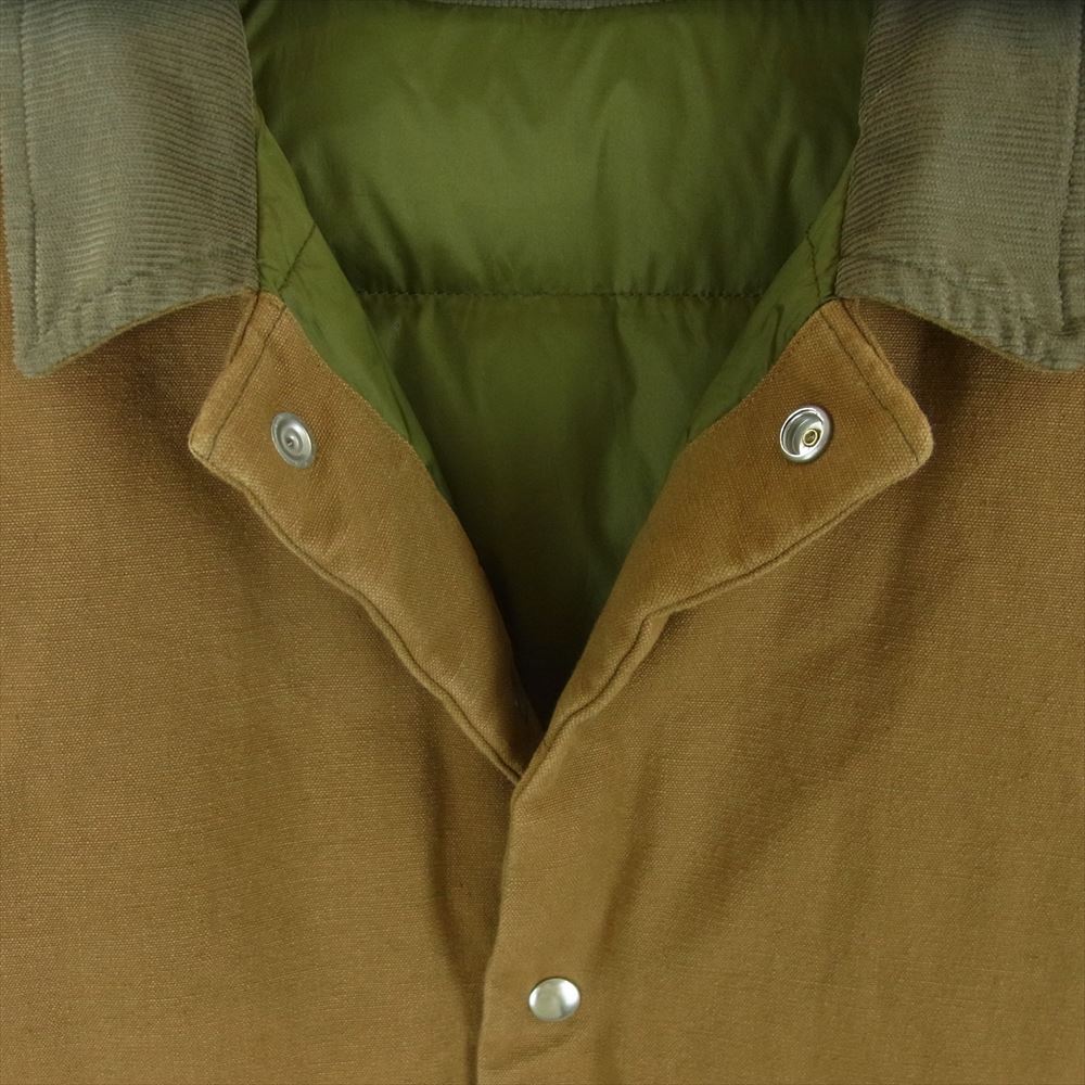 WAREHOUSE ウエアハウス DUCK DOWN JACKET ダック ダウン ジャケット 日本製 ブラウン系 40【中古】
