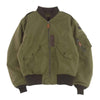 Buzz Rickson's バズリクソンズ BR11130 L-2 AMERICAN PAD & TEXTILE社 実名復刻 フライト ジャケット カーキ系 40【中古】