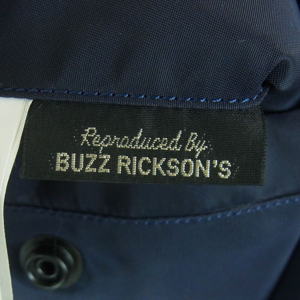Buzz Rickson's バズリクソンズ BR14130 L-2A GREEN RIB SUPERIOR TOGS CORP グリーンリブ スーペリア トッグス フライト ジャケット ネイビー系 40【美品】【中古】