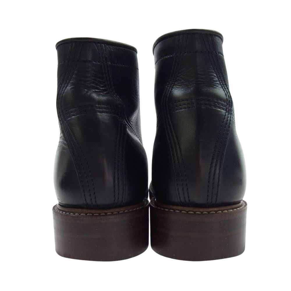 ジョン ロフグレン LK-014 茶芯 COMBAT BOOTS HORWEEN LEATHER CXL コンバット ワーク ブーツ ブラック系 8E【中古】