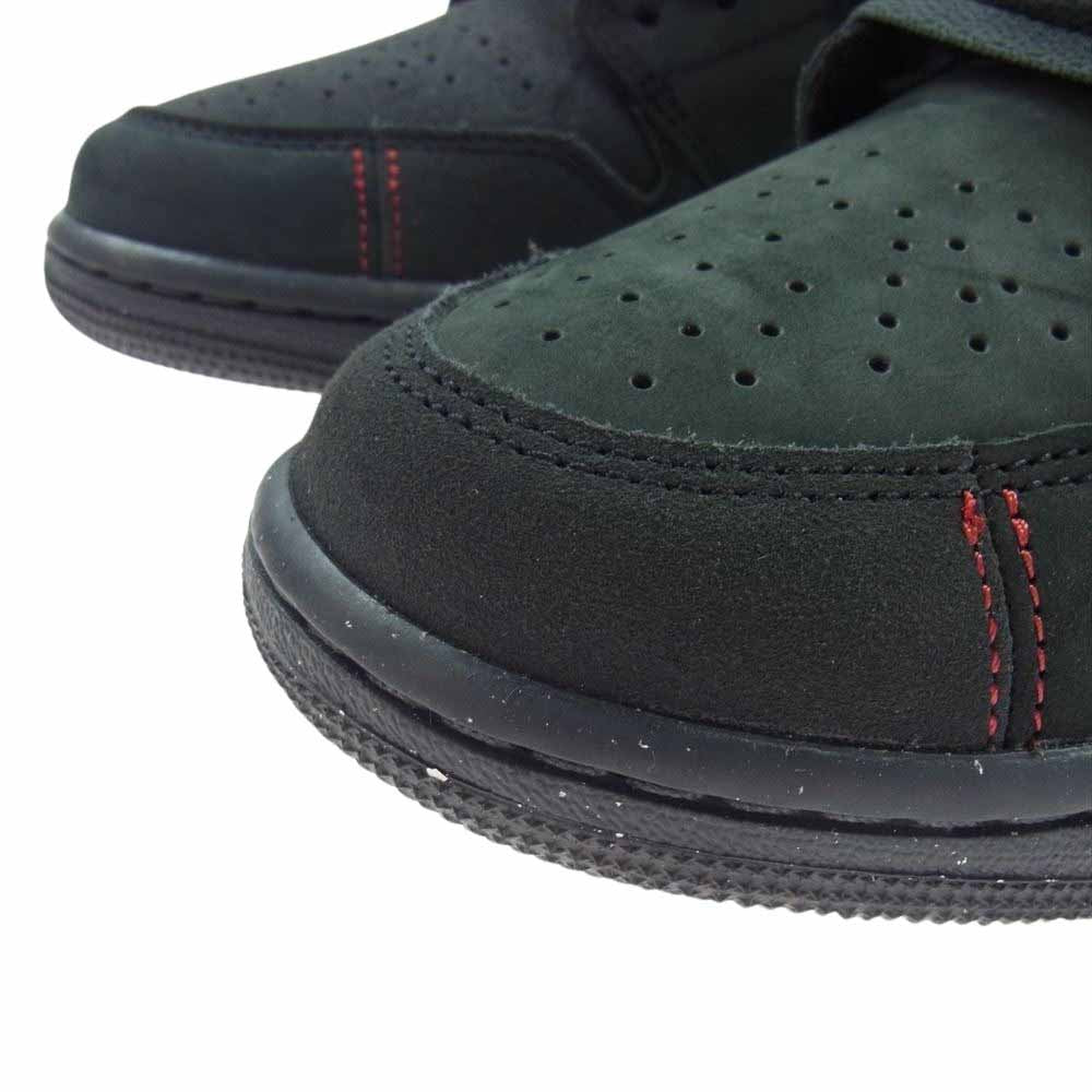 NIKE ナイキ FD8634-001 Air Jordan 1 Mid SE Craft Dark Smoke Grey エアジョーダン1 ミッド SE クラフト ダークスモークグレー スニーカー ブラック系 27.5cm【極上美品】【中古】