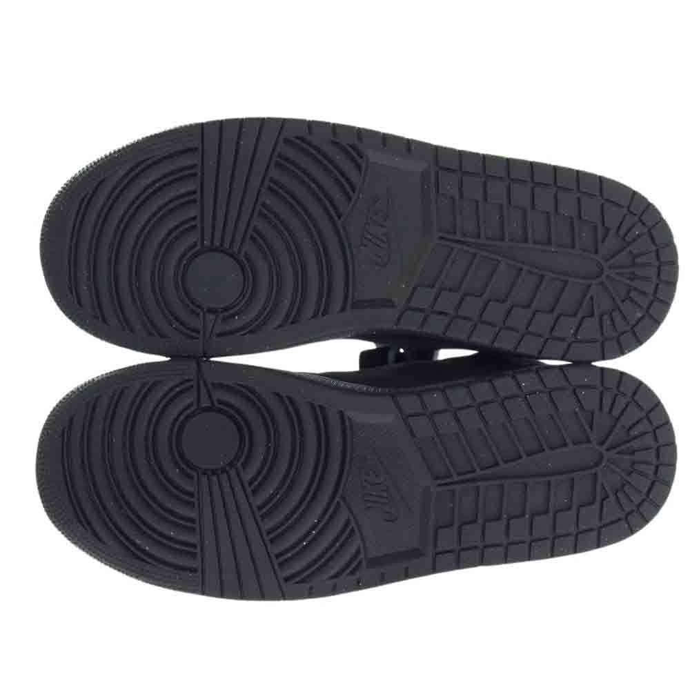 NIKE ナイキ FD8634-001 Air Jordan 1 Mid SE Craft Dark Smoke Grey エアジョーダン1 ミッド SE クラフト ダークスモークグレー スニーカー ブラック系 27.5cm【極上美品】【中古】