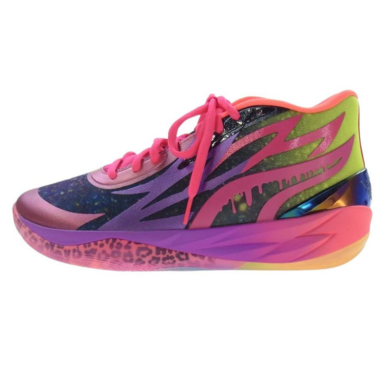 PUMA プーマ 378283-01 LaMelo Ball MB.02 BE YOU プーマ ラメロ・ボール MB.02 ビー ユー スニーカー マルチカラー系 27.5cm【極上美品】【中古】