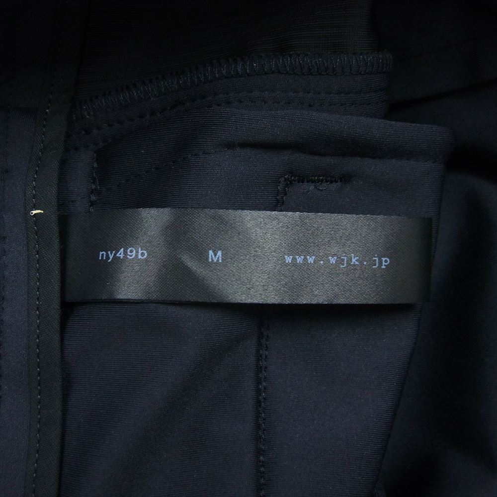 wjk ダブルジェイケイ 5416 ny49b サイドライン ストレッチ ドローコード パンツ ブラック系 M【中古】