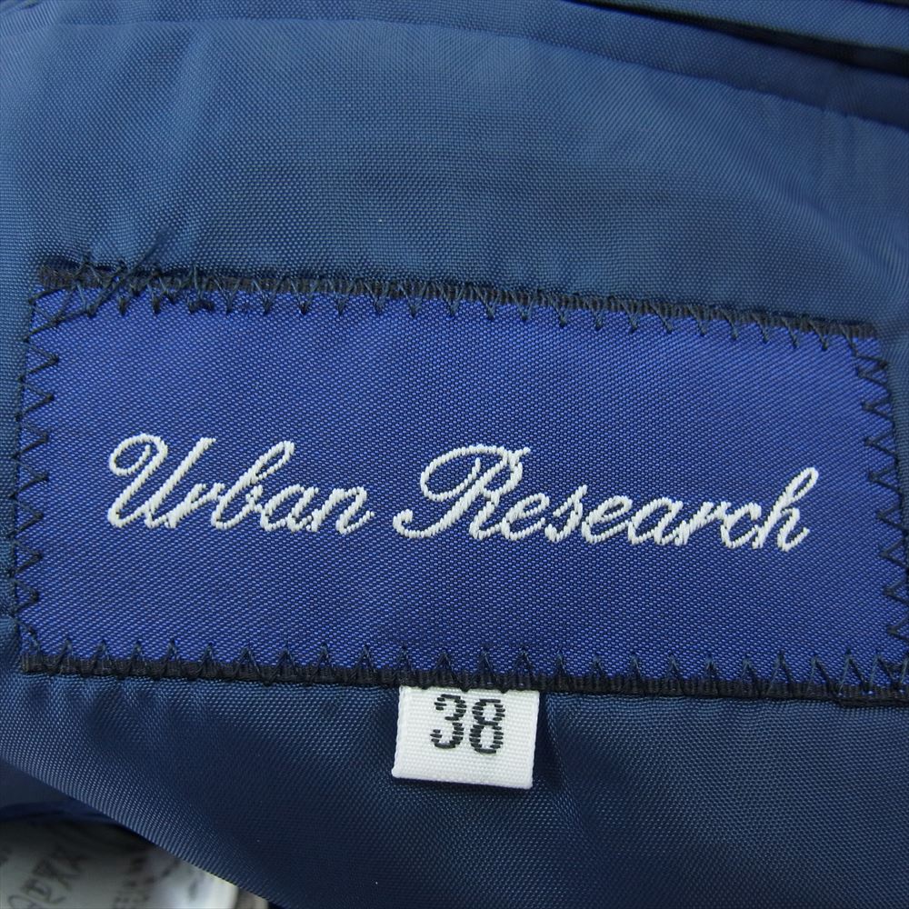 URBAN RESEARCH アーバンリサーチ WH56-17M010WH56-14M003 スーツ セットアップ コットン リネン ジャケット スラックス パンツ ネイビー系 38【中古】