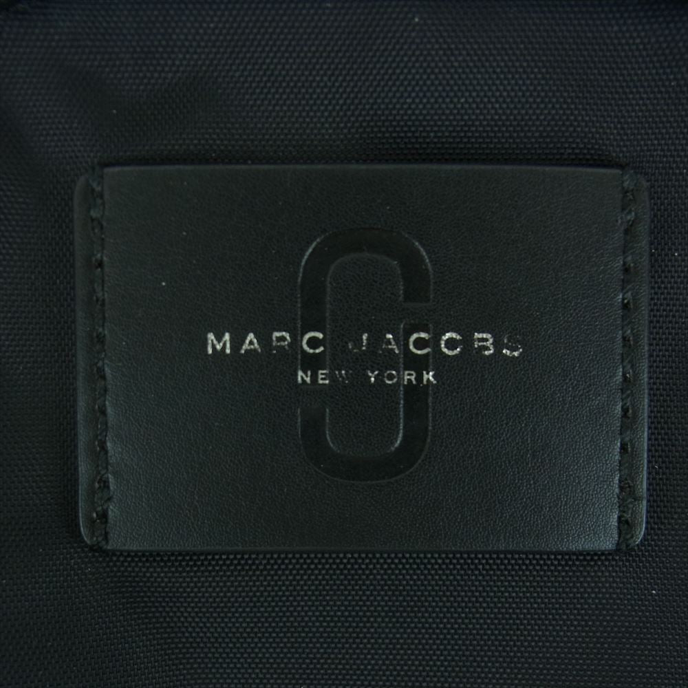 MARC JACOBS マークジェイコブス M0013608 レザー パッチ バックパック ミニリュック ブラック系【中古】