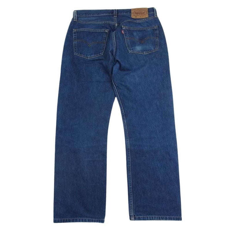 Levi's リーバイス USA製 501 ボタン裏刻印553 ボタンフライ デニムパンツ ジーンズ W32L32 インディゴブルー系 32【中古】