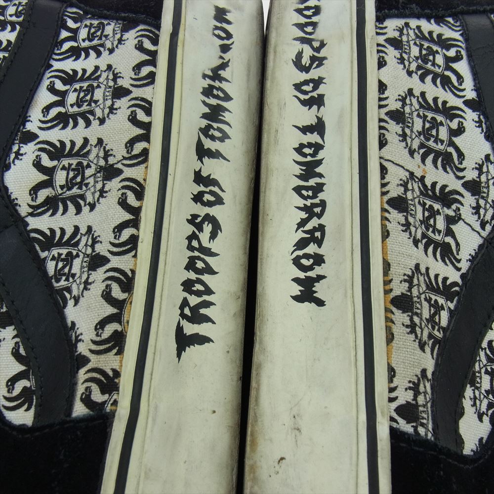 Supreme シュプリーム NEIGHBORHOOD ネイバーフッド VANS バンズ Sk8 Hi スケートハイ Troops of Tomorrow ハイカットスニーカー ブラック系 US10【中古】