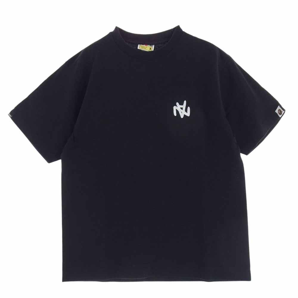 NEIGHBORHOOD ネイバーフッド BAPE BROTHERHOOD アベイシングエイプ Tシャツ ブラック系 M【中古】