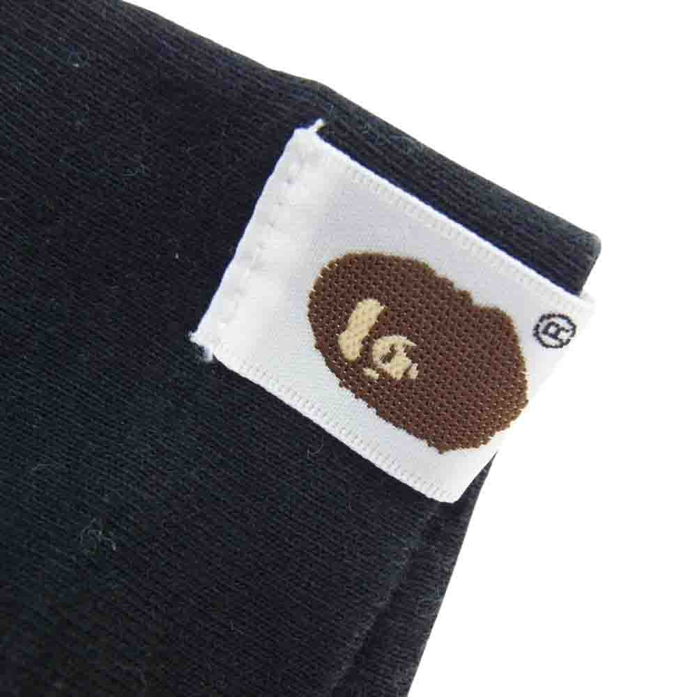 NEIGHBORHOOD ネイバーフッド BAPE BROTHERHOOD アベイシングエイプ Tシャツ ブラック系 M【中古】