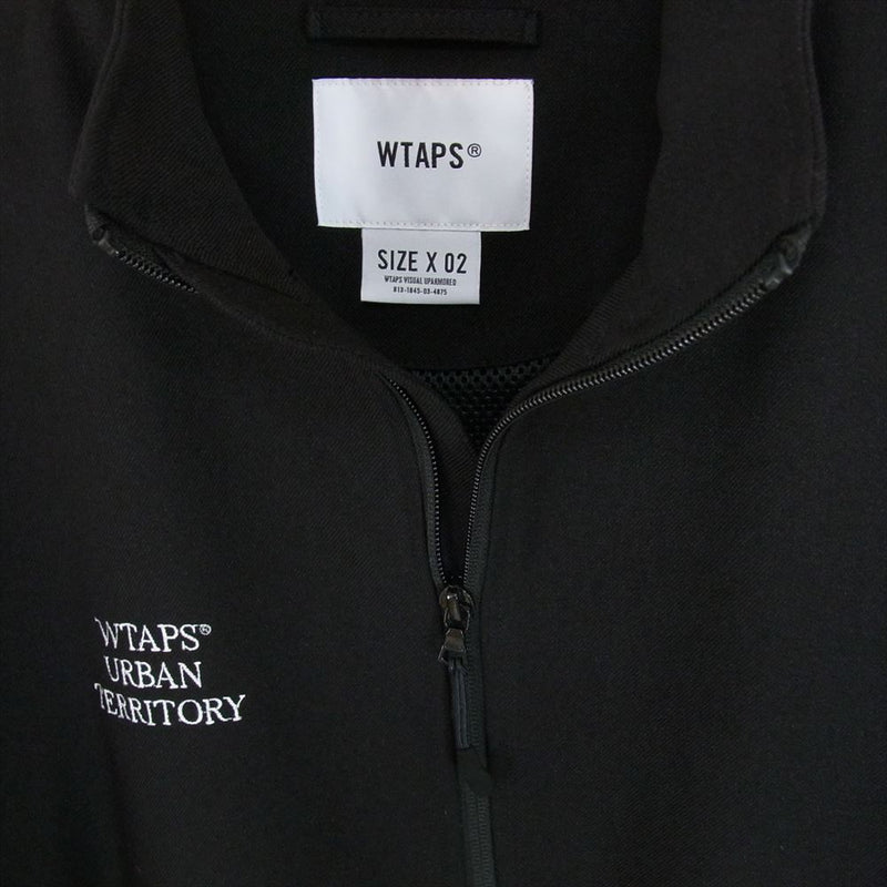 WTAPS ダブルタップス 23SS 231BRDT-JKM01 トラックジャケット ブラック系 X02 【美品】【中古】
