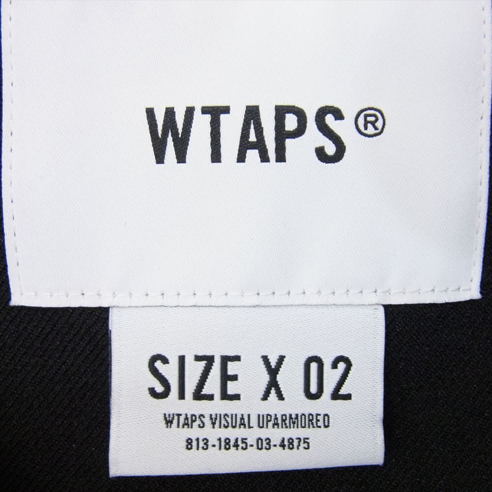WTAPS ダブルタップス 23SS 231BRDT-JKM01 トラックジャケット ブラック系 X02 【美品】【中古】