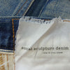 VISVIM ビズビム 18AW 0118205005032 SOCIAL SCULPTURE 04 DAMAGED-16 ソーシャルスカルプチャーデニム ダメージ加工 デニムパンツ インディゴブルー系 32【中古】