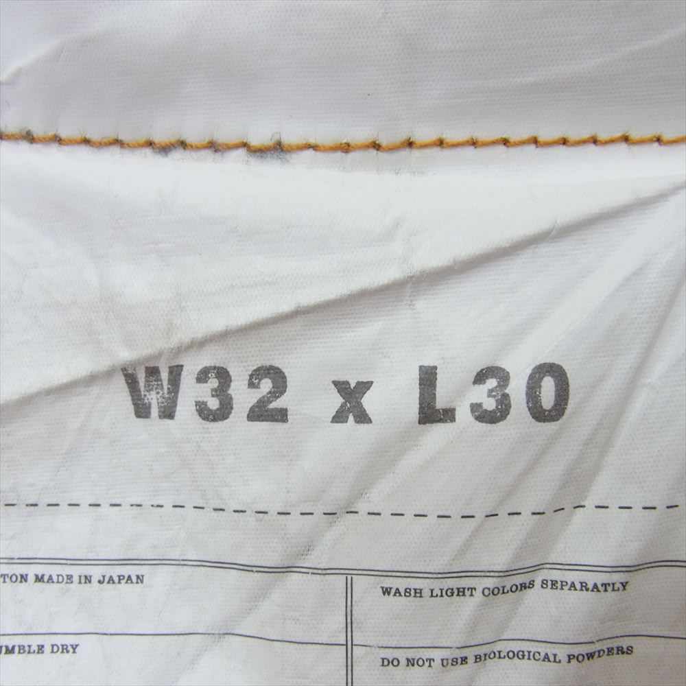 VISVIM ビズビム 18AW 0118205005032 SOCIAL SCULPTURE 04 DAMAGED-16 ソーシャルスカルプチャーデニム ダメージ加工 デニムパンツ インディゴブルー系 32【中古】