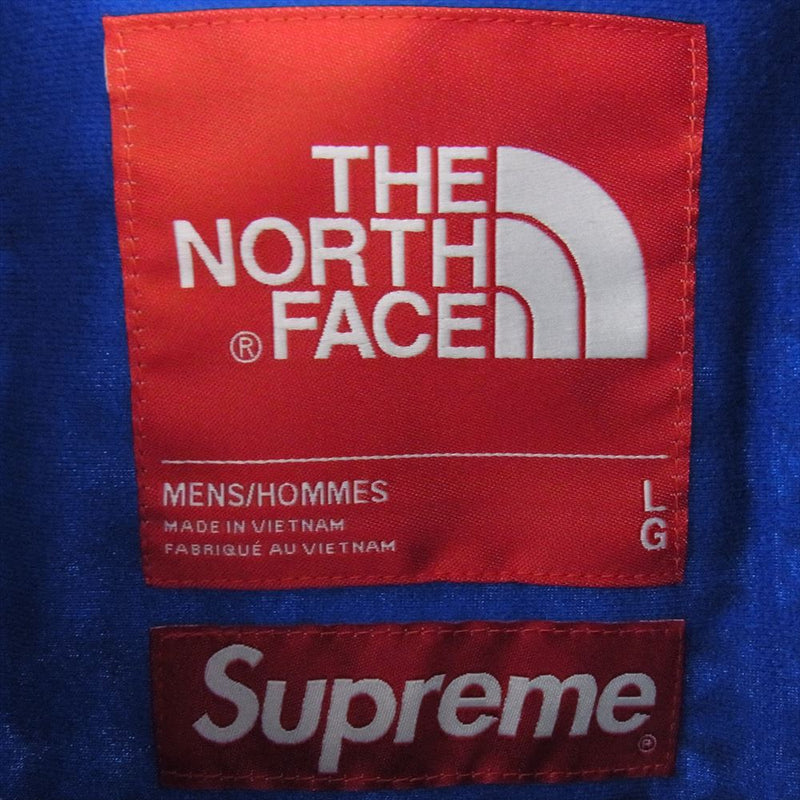 Supreme シュプリーム 21SS THE NORTH FACE ノースフェイス Studded Mountain Light Jacket スタッズ マウンテン ライト ジャケット  ブルー系 ブラック系 L【中古】