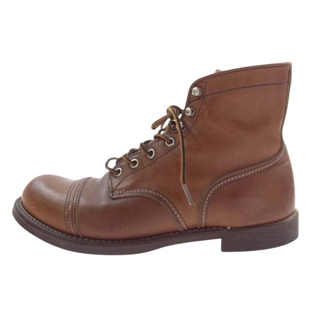 RED WING レッドウィング 8112 Iron Ranger アイアンレンジャー レースアップ ブーツ  ブラウン系 27.0cm【中古】