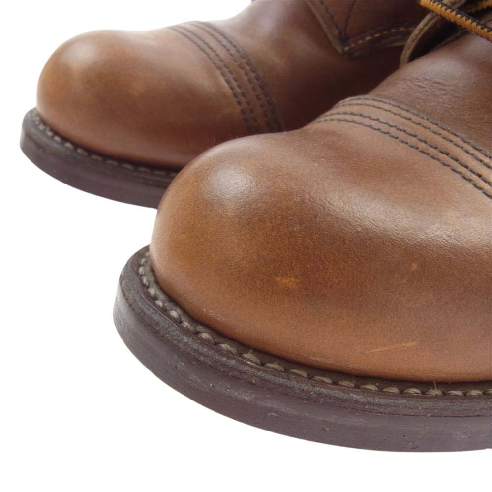 RED WING レッドウィング 8112 Iron Ranger アイアンレンジャー レースアップ ブーツ  ブラウン系 27.0cm【中古】