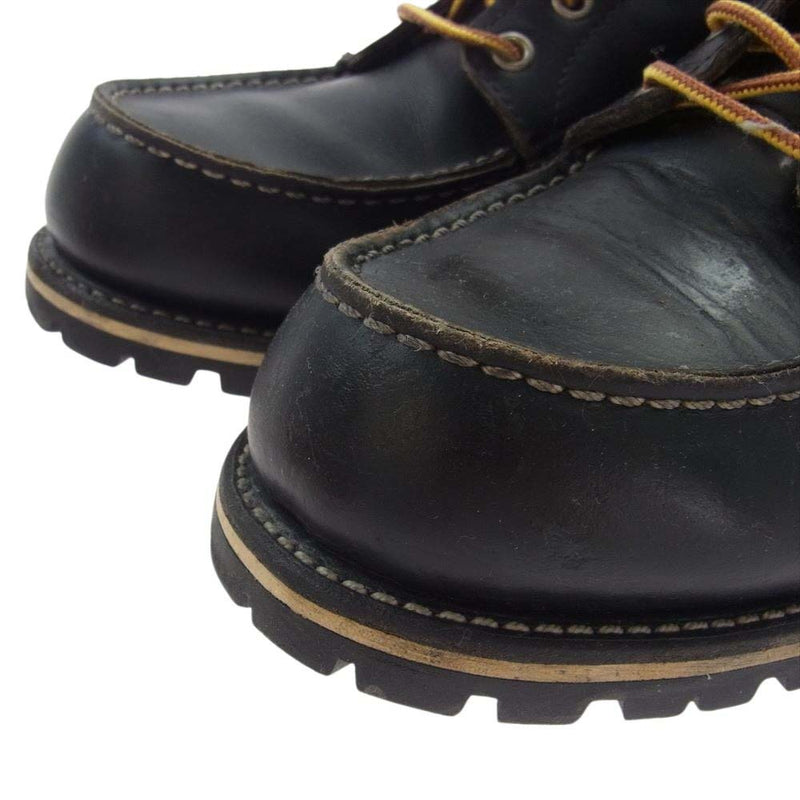 RED WING レッドウィング 9874 Irish Setter 6 Moc アイリッシュセッター モック 犬タグ ワークブーツ レースアップブーツ ブラック系 27.5cm【中古】