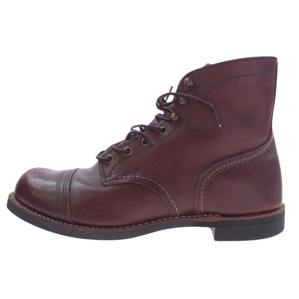 RED WING レッドウィング 8119 Iron Ranger Oxblood アイアンレンジャー レースアップ ブーツ  ブラウン系 27.0cm【中古】