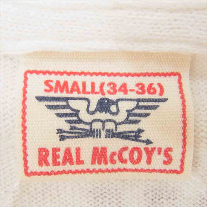 The REAL McCOY'S ザリアルマッコイズ 373RD ドラゴンプリント クルーネック 半袖 Tシャツ ホワイト系 S【中古】