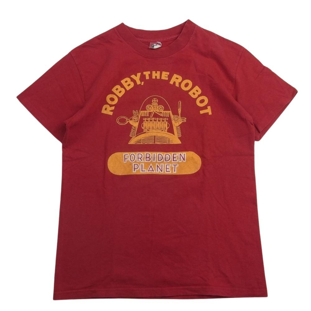 The REAL McCOY'S ザリアルマッコイズ ROBBY THE ROBOT ロビーザロボット クルーネック 半袖 Tシャツ レッド系 38【中古】