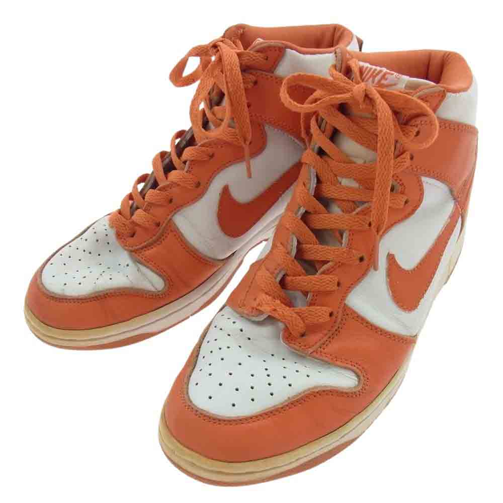 NIKE ナイキ 630335-811 90s 98年製 DUNK HIGH LE ダンク ハイ ハイカット スニーカー オレンジ オレンジ系 27【中古】