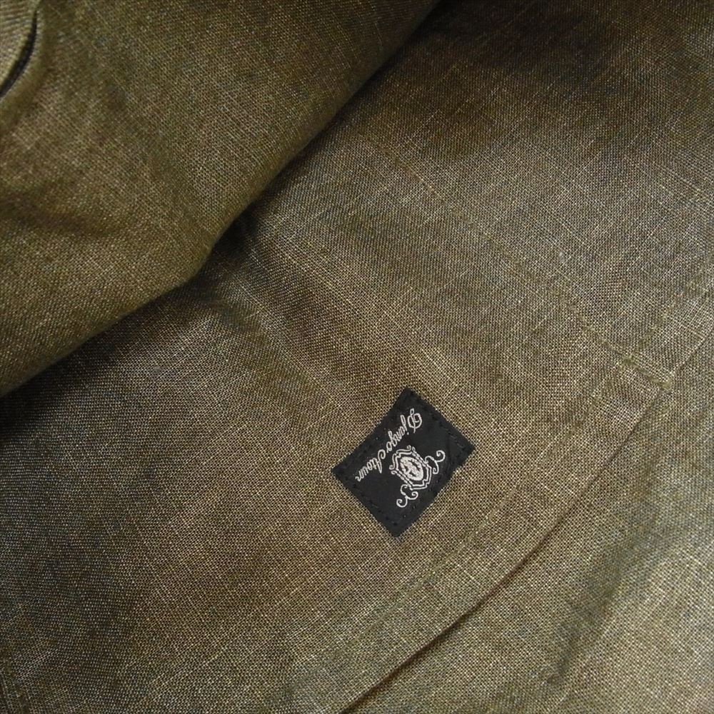 DJANGOATOUR ジャンゴアトゥール DG-5 リネン 無地 シンプル 日本製 ショルダーバッグ カーキ系【中古】