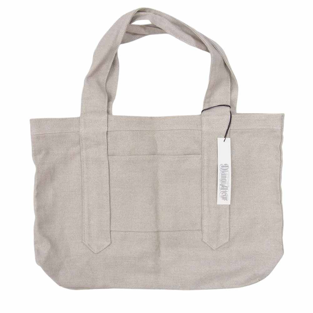 DJANGOATOUR ジャンゴアトゥール linen factory tote リネン ファクトリー トートバッグ グレー系【新古品】【未使用】【中古】