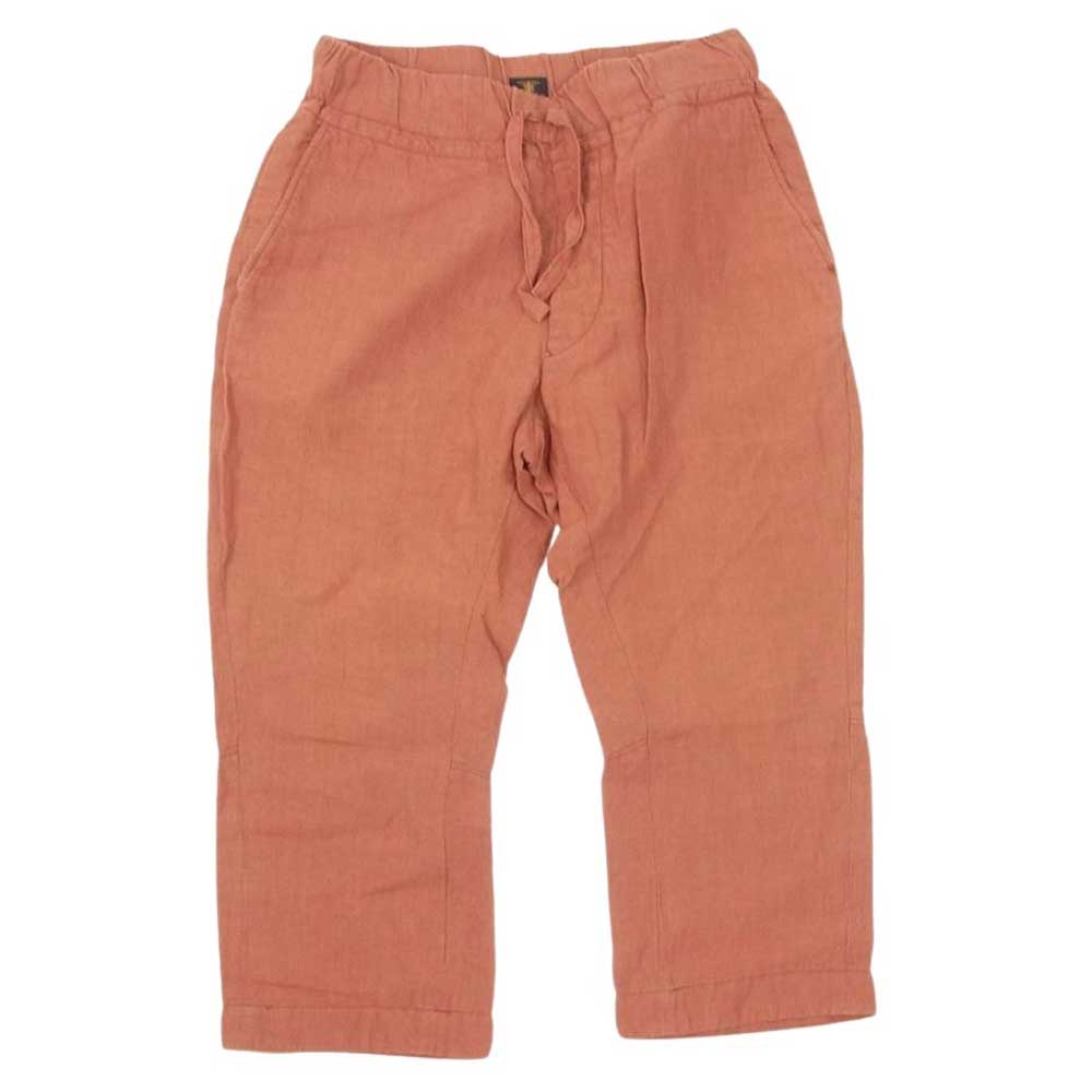 DJANGOATOUR ジャンゴアトゥール DP-33 LINEN リネン イージーパンツ オレンジ オレンジ系 M【中古】