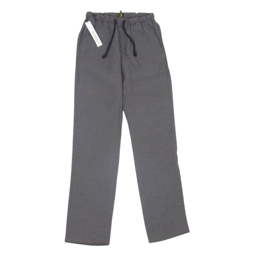 DJANGOATOUR ジャンゴアトゥール DP-6D LINEN HSM LOOSE PANTS リネン HSM ルーズパンツ チャコール チャコール系 M【新古品】【未使用】【中古】