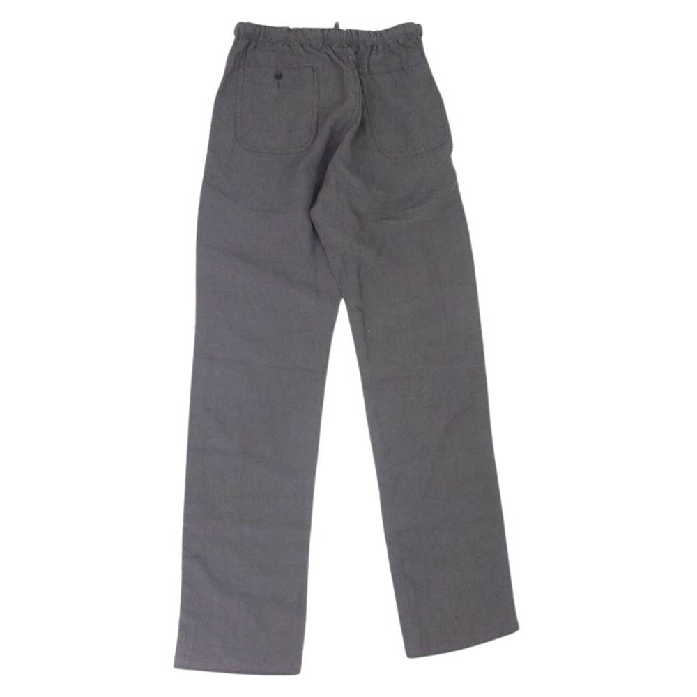 DJANGOATOUR ジャンゴアトゥール DP-6D LINEN HSM LOOSE PANTS リネン HSM ルーズパンツ チャコール チャコール系 M【新古品】【未使用】【中古】