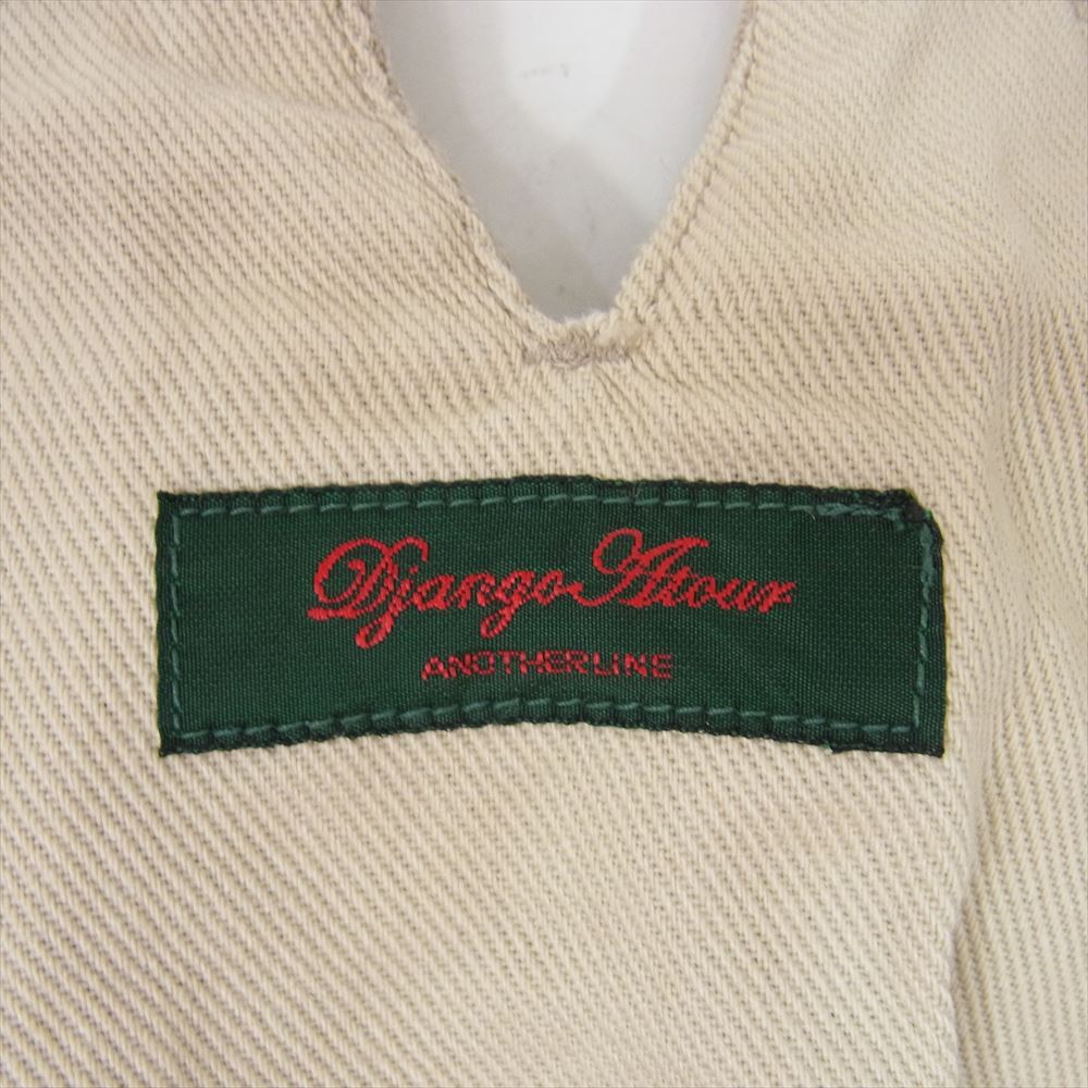 DJANGOATOUR ジャンゴアトゥール D-AL-P01 リネン パンツ シンチバック ベージュ系 L【中古】