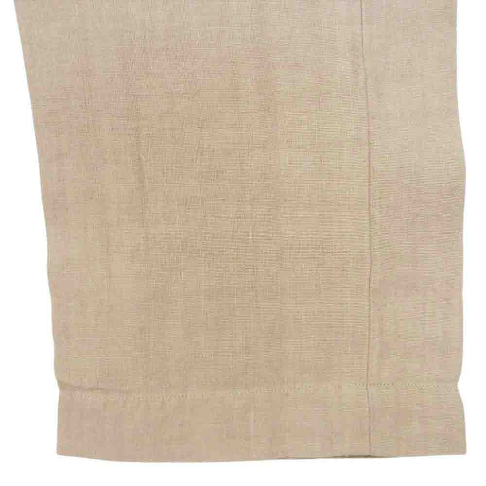 DJANGOATOUR ジャンゴアトゥール D-AL-P01 リネン パンツ シンチバック ベージュ系 L【中古】