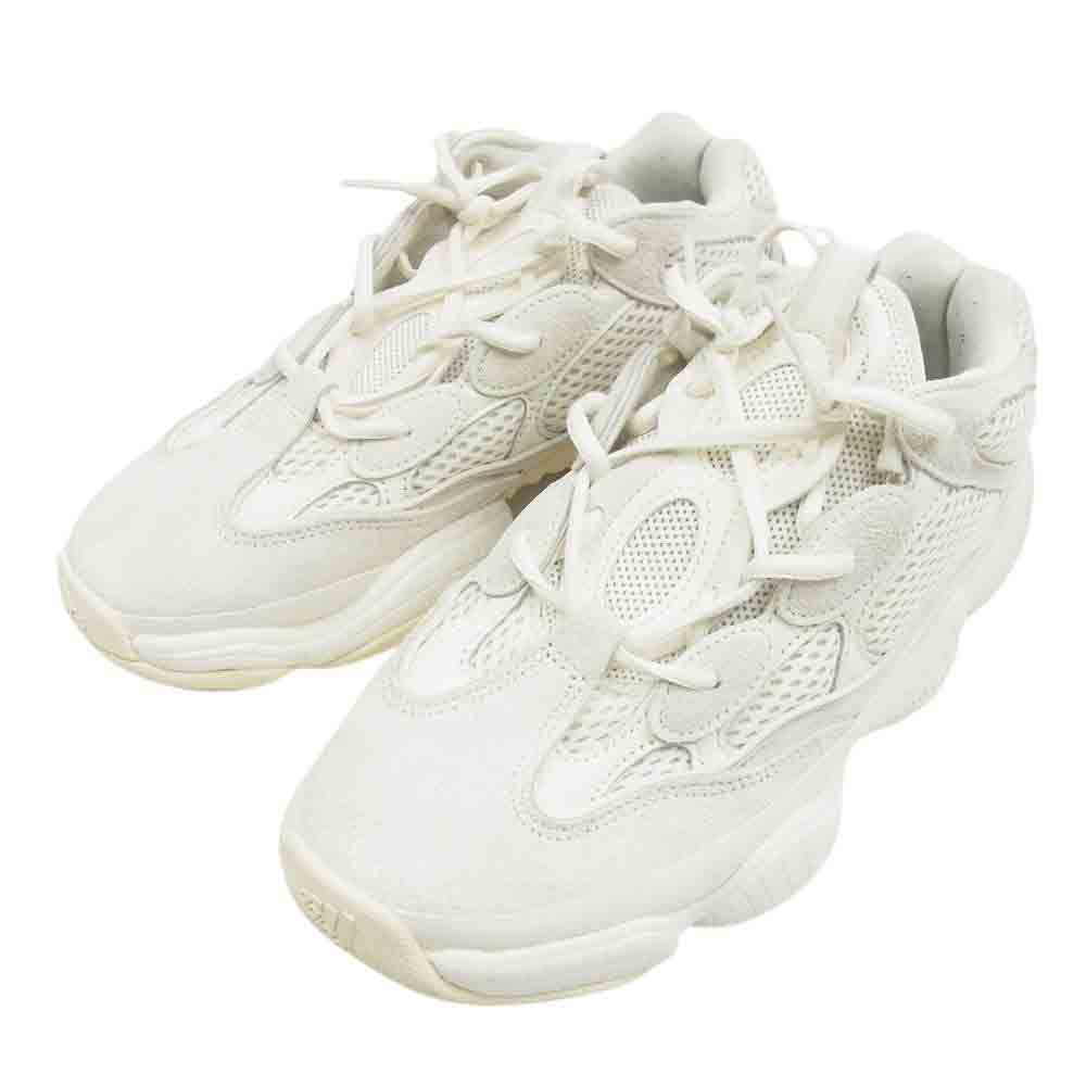 adidas アディダス FV3573 YEEZY 500  イージー 500 ボーンホワイト スニーカー ホワイト系 25.5cm【中古】