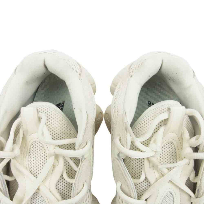 adidas アディダス FV3573 YEEZY 500  イージー 500 ボーンホワイト スニーカー ホワイト系 25.5cm【中古】