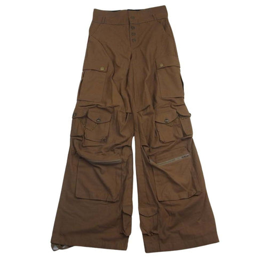 ブランク 24SS ANTIQUE MILITARY CARGO PANTS アンティーク ミリタリー カーゴパンツ  ブラウン系 1【中古】