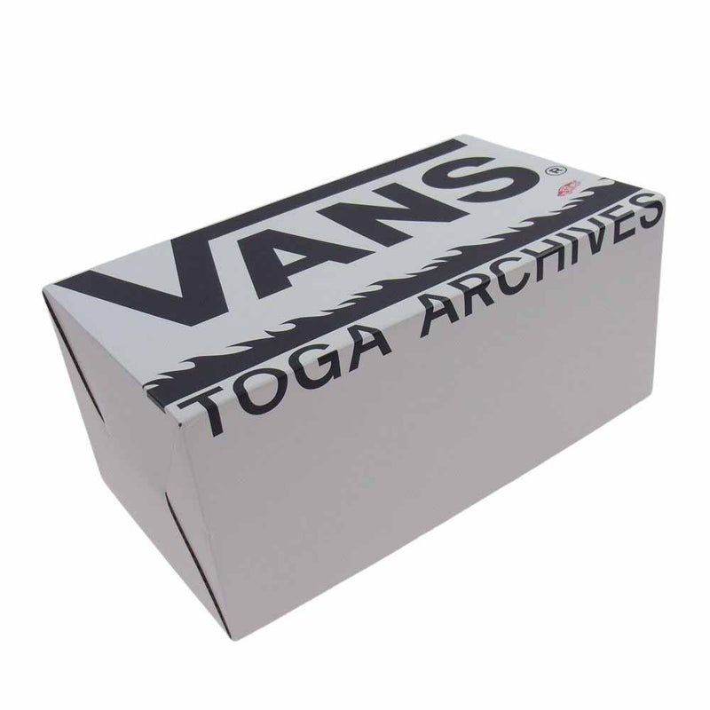TOGA トーガ V44CFTOGA VANS AUTHENTIC バンズ オーセンティック ローカット スニーカー ホワイト系 ブラック系 26cm【極上美品】【中古】