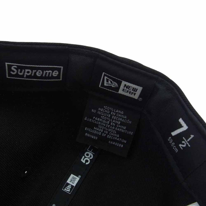 Supreme シュプリーム 20AW World Famous Box Logo New Era ワールド フェイマス ボックス ロゴ ニューエラ 帽子 ブラック系【新古品】【未使用】【中古】