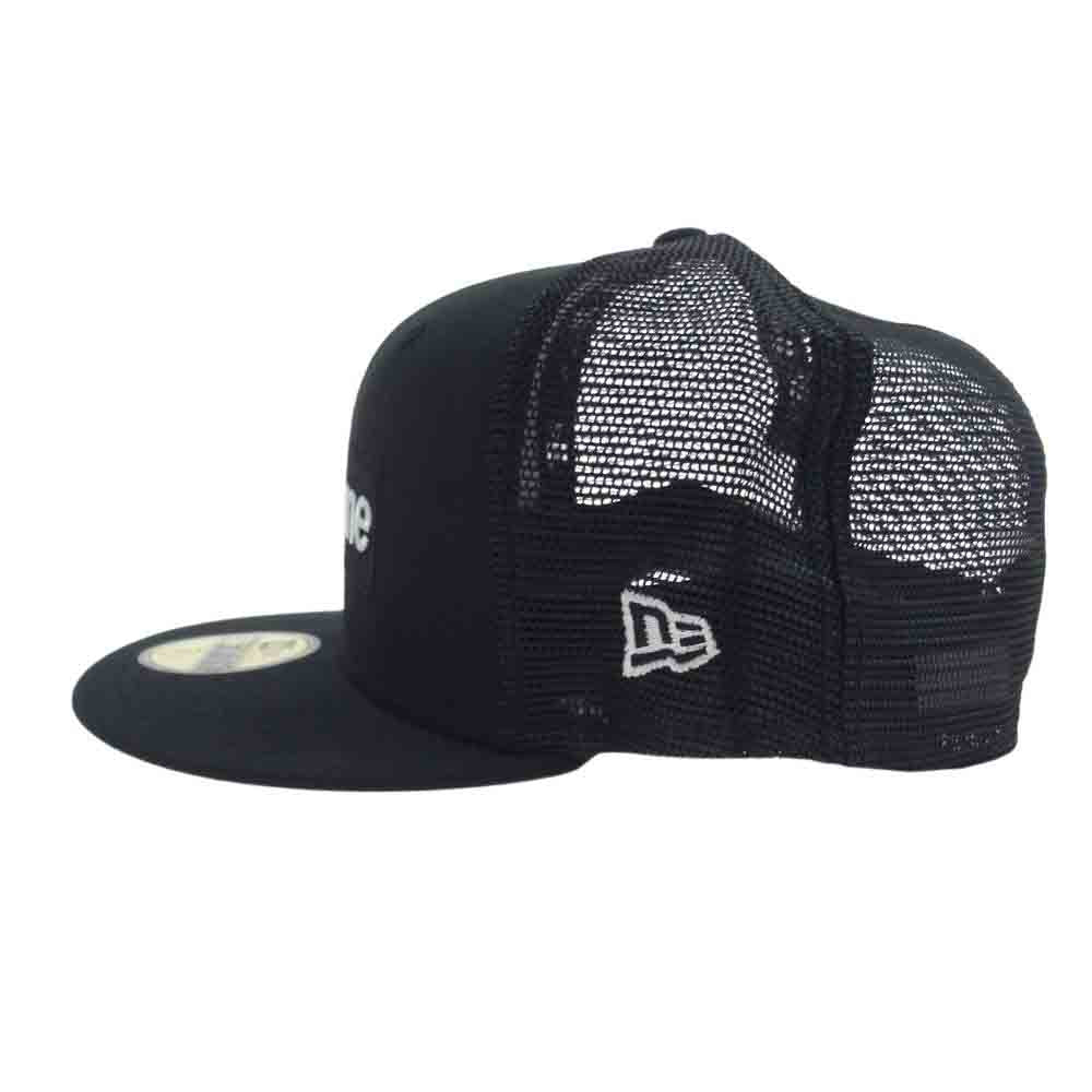 Supreme シュプリーム Box Logo Mesh Back New Era ボックス ロゴ メッシュバック ニューエラ 帽子  ブラック系【新古品】【未使用】【中古】