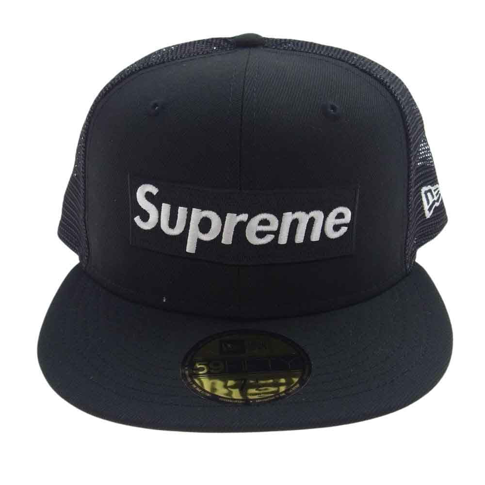 Supreme シュプリーム Box Logo Mesh Back New Era ボックス ロゴ メッシュバック ニューエラ 帽子  ブラック系【新古品】【未使用】【中古】