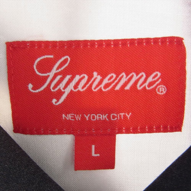 Supreme シュプリーム 20AW Penguins Rayon S/S Shirt ペンギン レーヨン シャツ L【中古】