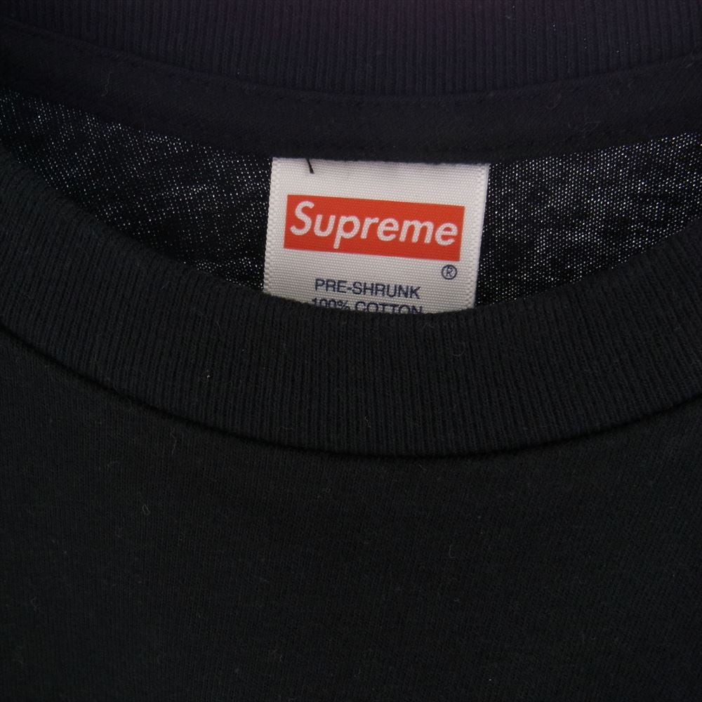 Supreme シュプリーム Box Logo L/S Tee ボックスロゴ 長袖 Tシャツ ブラック系 M【中古】
