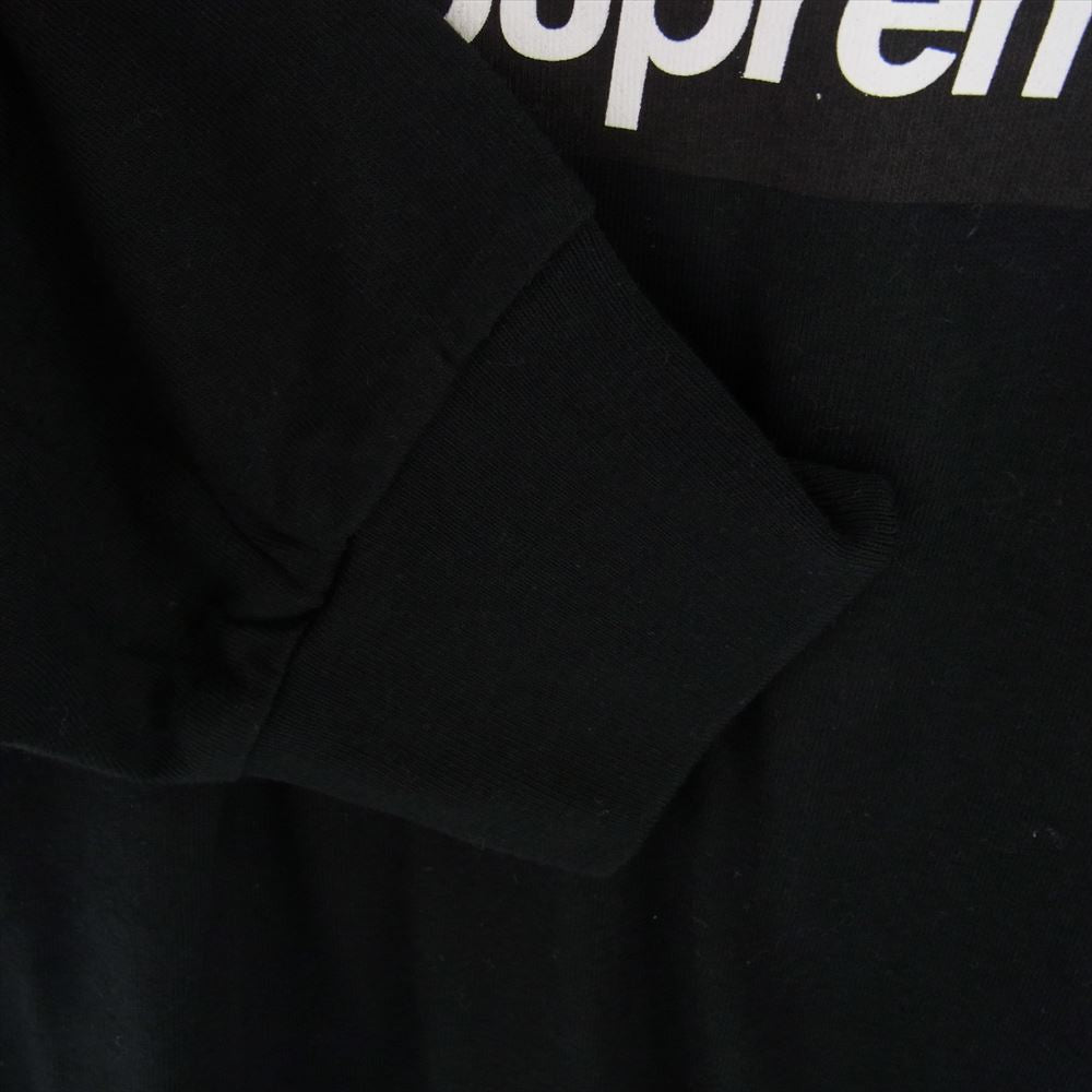 Supreme シュプリーム Box Logo L/S Tee ボックスロゴ 長袖 Tシャツ ブラック系 M【中古】