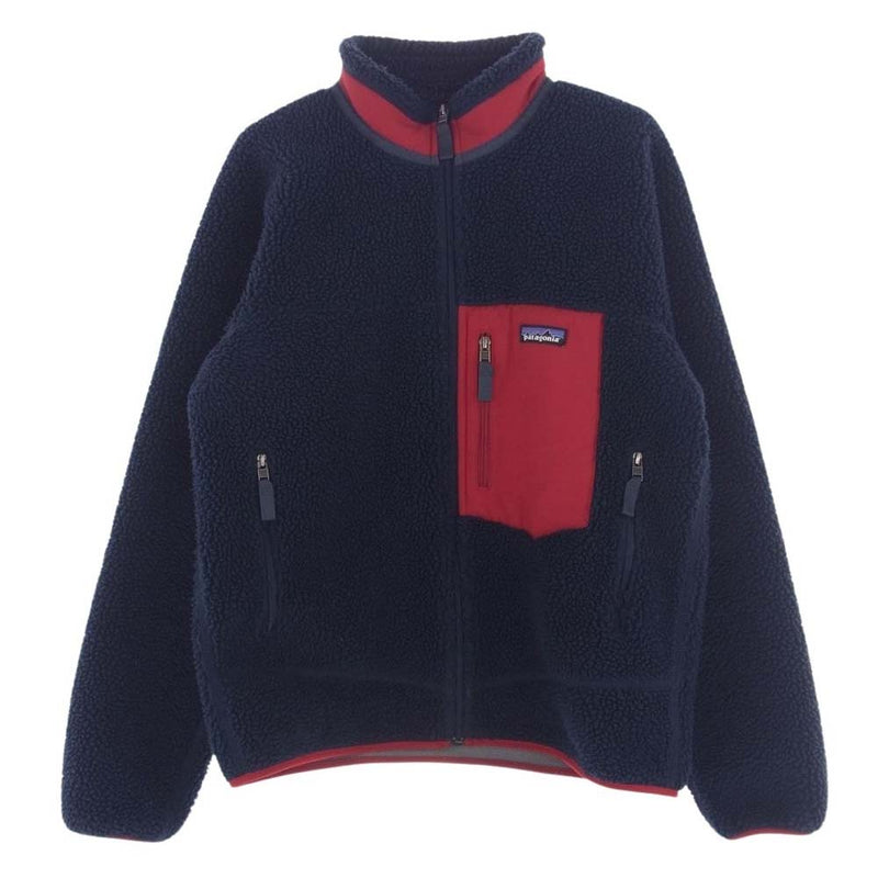 patagonia パタゴニア 17AW 23056FA17 CLASSIC RETRO X クラシック レトロX フリース ジャケット ネイビー系 M【中古】