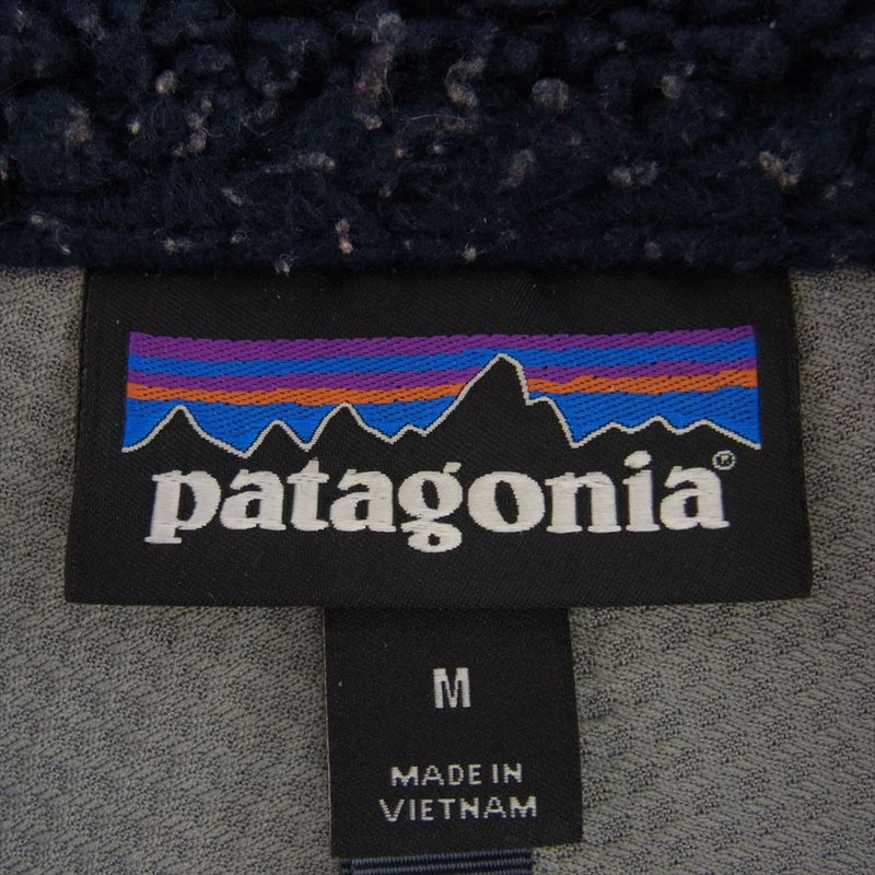 patagonia パタゴニア 17AW 23056FA17 CLASSIC RETRO X クラシック レトロX フリース ジャケット ネイビー系 M【中古】