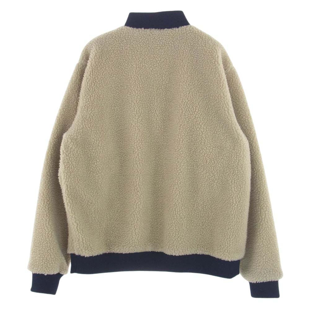 patagonia パタゴニア 20AW 22830FA20 RETRO-X BOMBER JACKET レトロX ボンバージャケット フリース ジャケット ベージュ系 ネイビー系 L【中古】