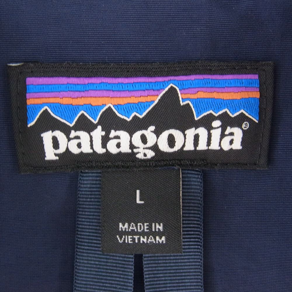 patagonia パタゴニア 20AW 22830FA20 RETRO-X BOMBER JACKET レトロX ボンバージャケット フリース ジャケット ベージュ系 ネイビー系 L【中古】