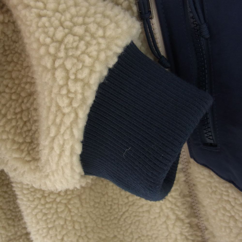patagonia パタゴニア 20AW 22830FA20 RETRO-X BOMBER JACKET レトロX ボンバージャケット フリース ジャケット ベージュ系 ネイビー系 L【中古】