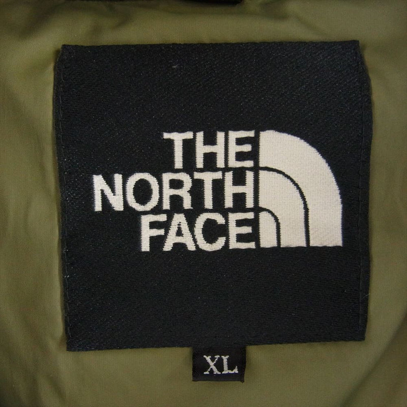 THE NORTH FACE ノースフェイス ND91637 CAMP SIERRA SHORTキャンプ シエラ ショート ダウンジャケット カーキ系 XL【中古】