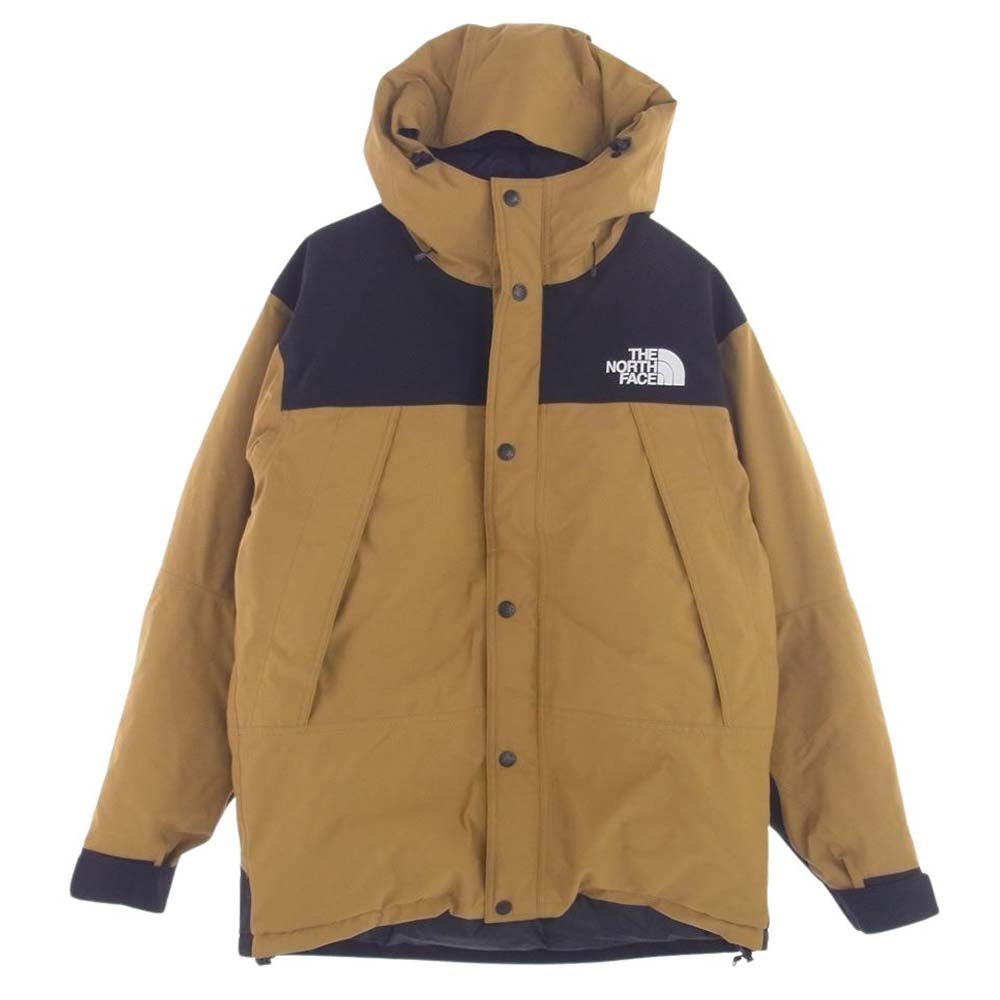 THE NORTH FACE ノースフェイス ND91930 MOUNTAIN DOWN JACKET GORE-TEX マウンテン ダウン ジャケット ゴアテックス ダウンジャケット ライトブラウン系 XL【中古】